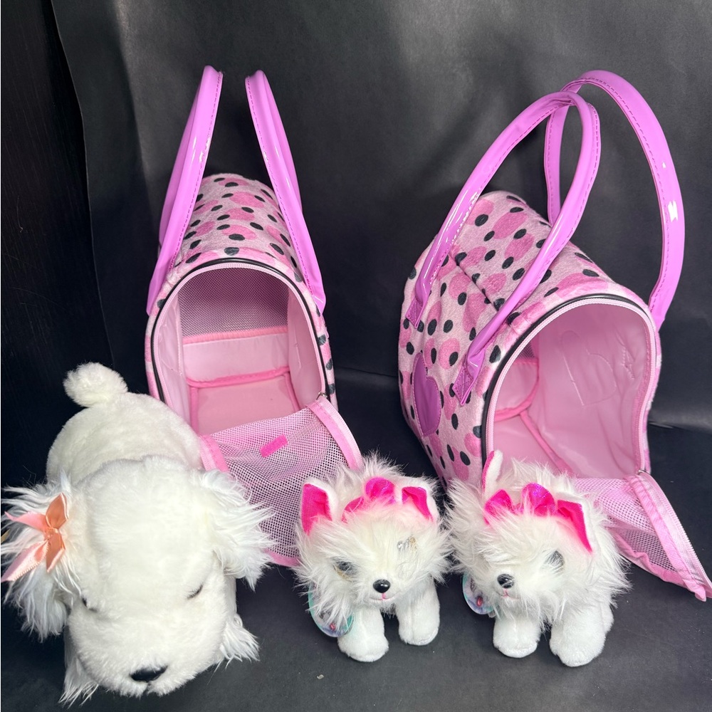 Pucci Pups‎ plush dog carrier set - Picture 4 of 5